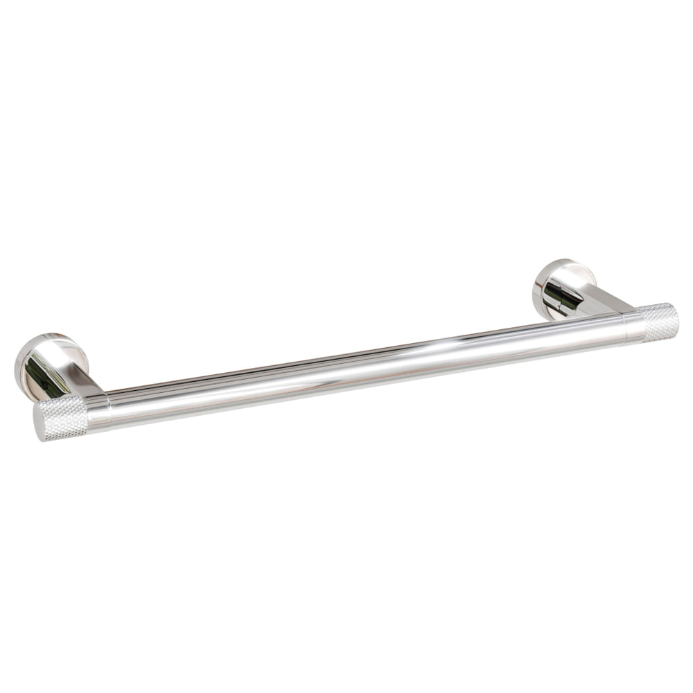 Porta Toalha Zigrinato Diverse 300 mm Aco Inox 304 Polido Italy Line 82756_0